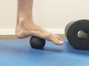 Faszientraining mit Bällen und Faszienrolle
